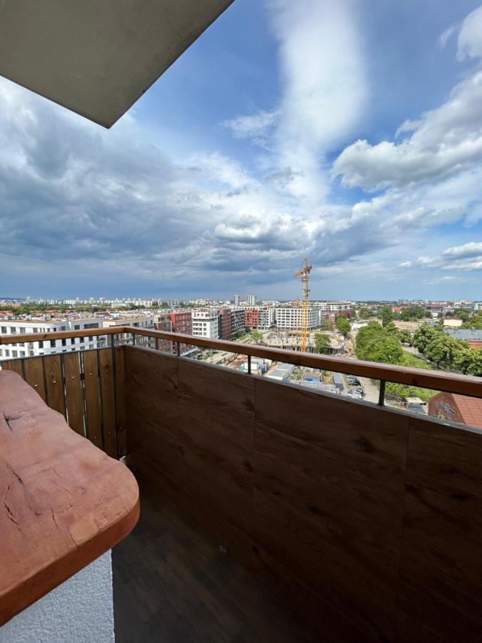 Apartament Z Widokiem Na Gdansk I Zatoke Free & Priv Parking Gdańsk Exterior foto