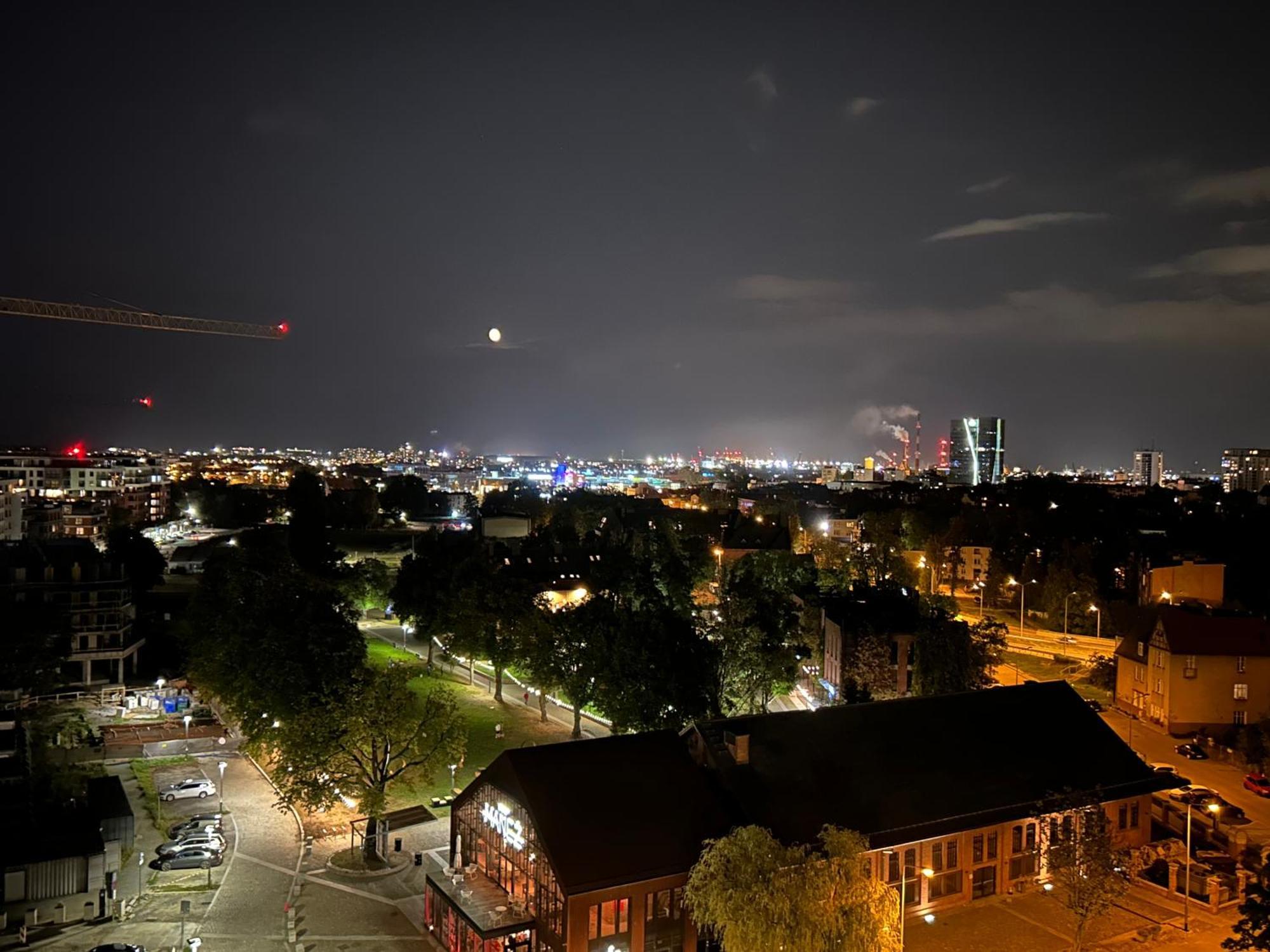 Apartament Z Widokiem Na Gdansk I Zatoke Free & Priv Parking Gdańsk Exterior foto