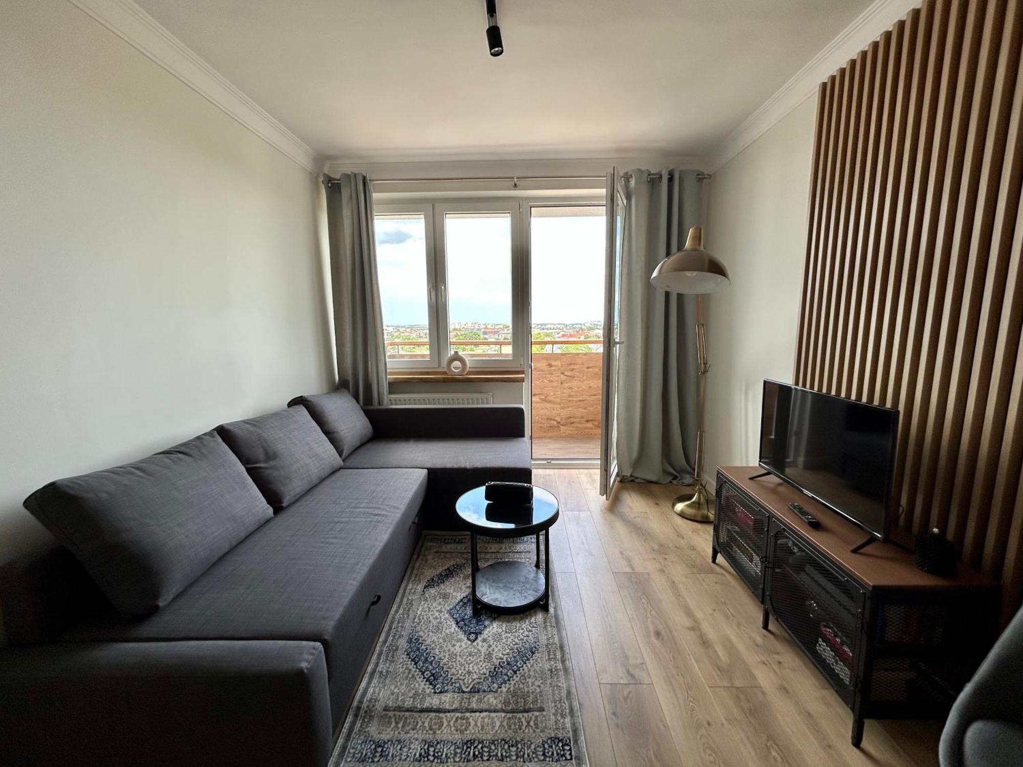 Apartament Z Widokiem Na Gdansk I Zatoke Free & Priv Parking Gdańsk Exterior foto